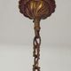 French Vintage Traditional Bronze 6 Light Chandelier Acanthus Leaf Detail 4565