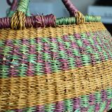 Panier africain bolga ancien