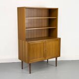 Teak bookcase from WK Möbel, 1960s