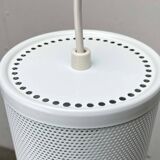 Minimalist perforated metal pendant lamp by Orno, Finland.