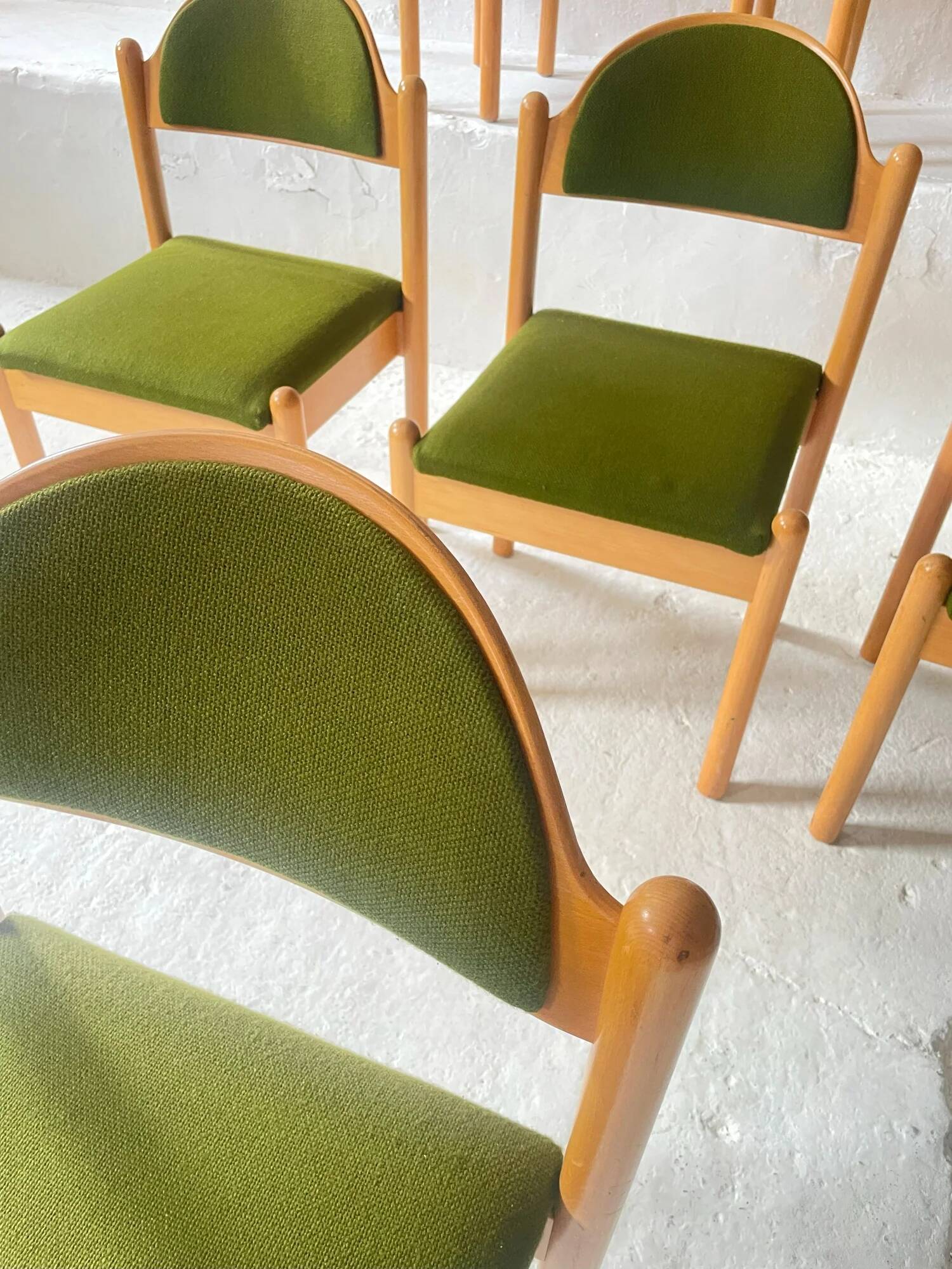 Chairs in the style of Hank Lowenstein, Germany 1970s.
