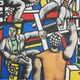 Fernand leger: the builders at the palm tree, signed lithograph