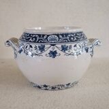 Longwy iron earth sugar bowl