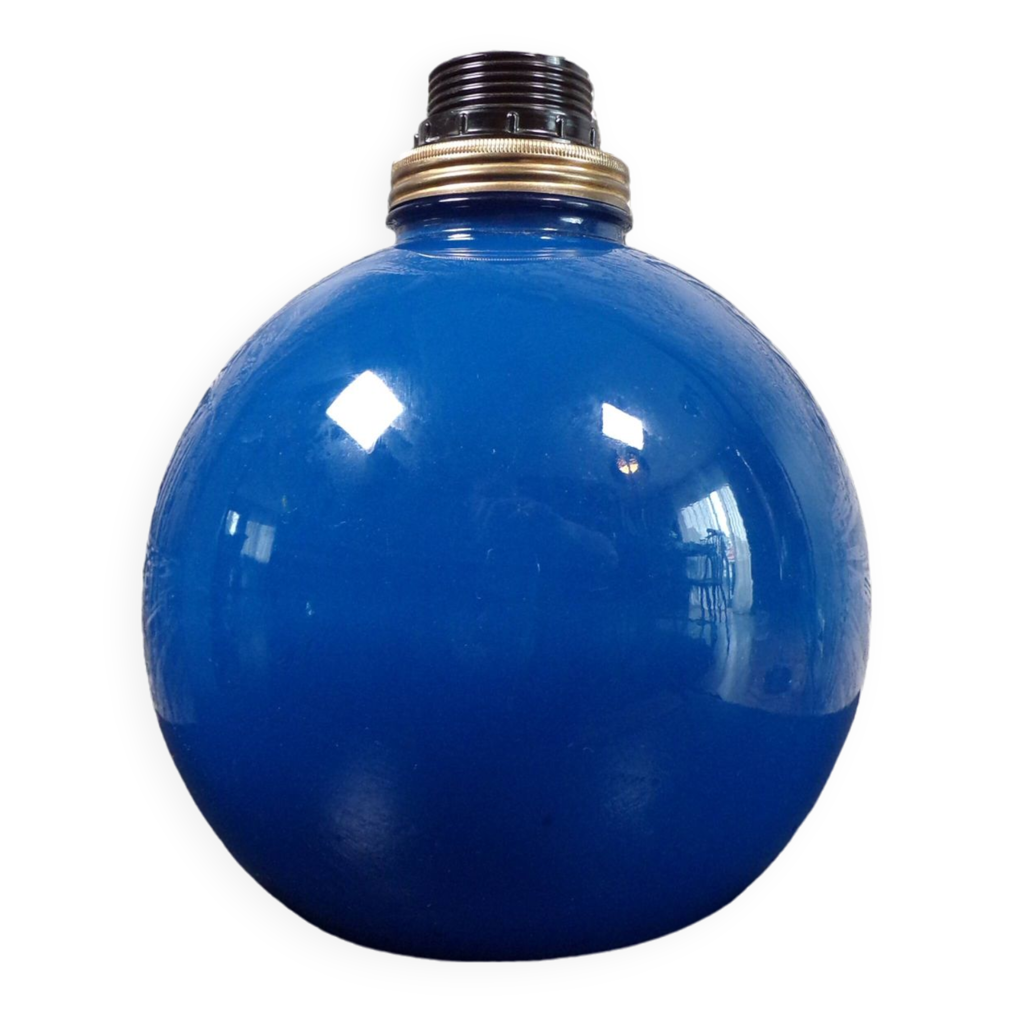 Glass ball lamp 1980