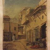 Painting on canvas alley Orientalist