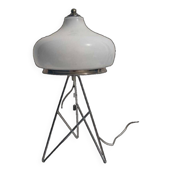 Lampe structure chromé 1980 — Beyit