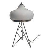 Lampe structure chromé 1980