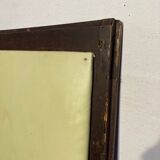 Paire de portes anciennes miroir