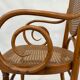 Sculptural bendwood side chair model