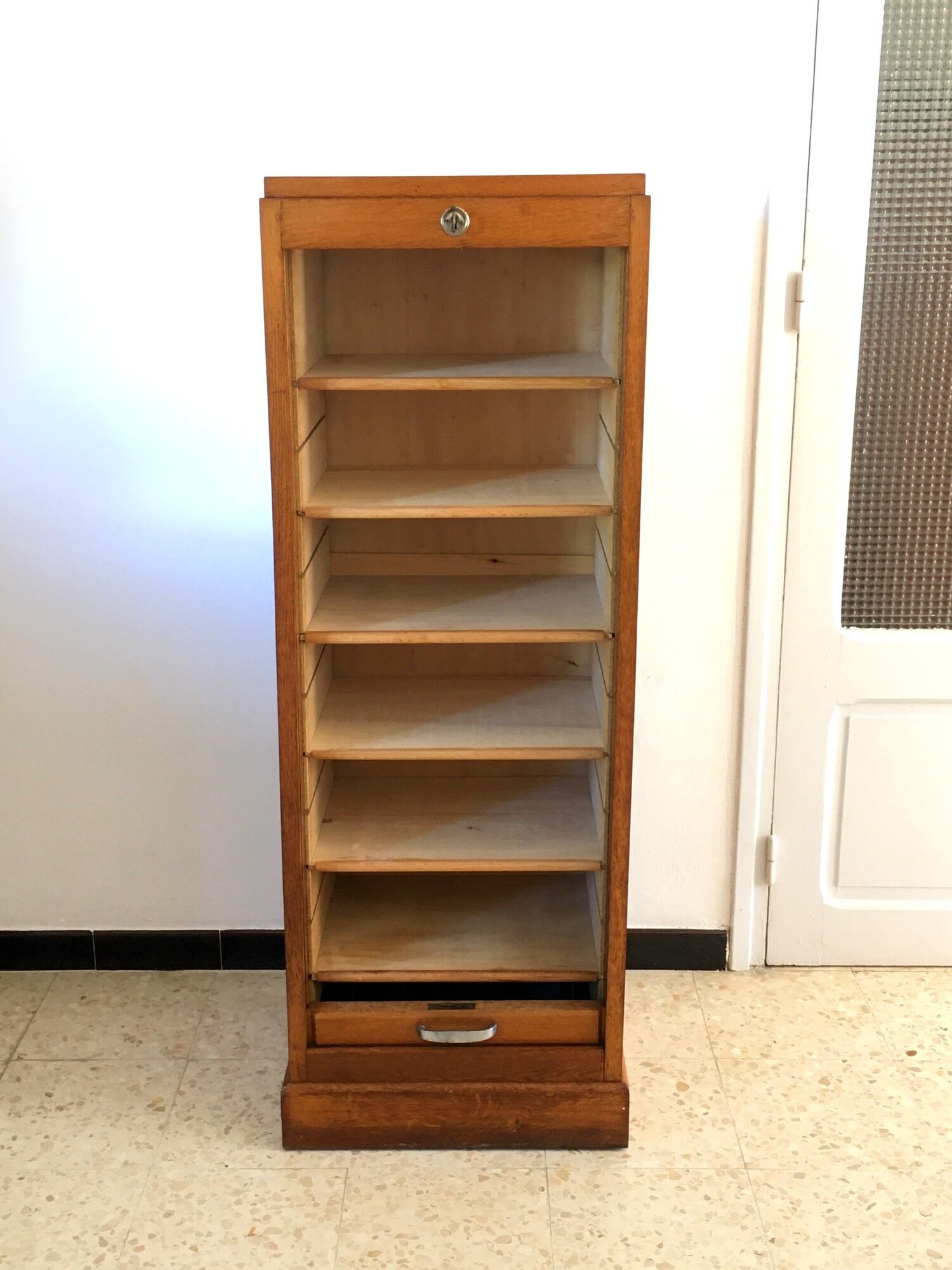 Vintage curtain binder 50s