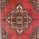 Distressed turkish runner 400x81 cm wool vintage tribal rug