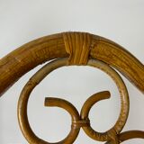 Vintage rattan screen