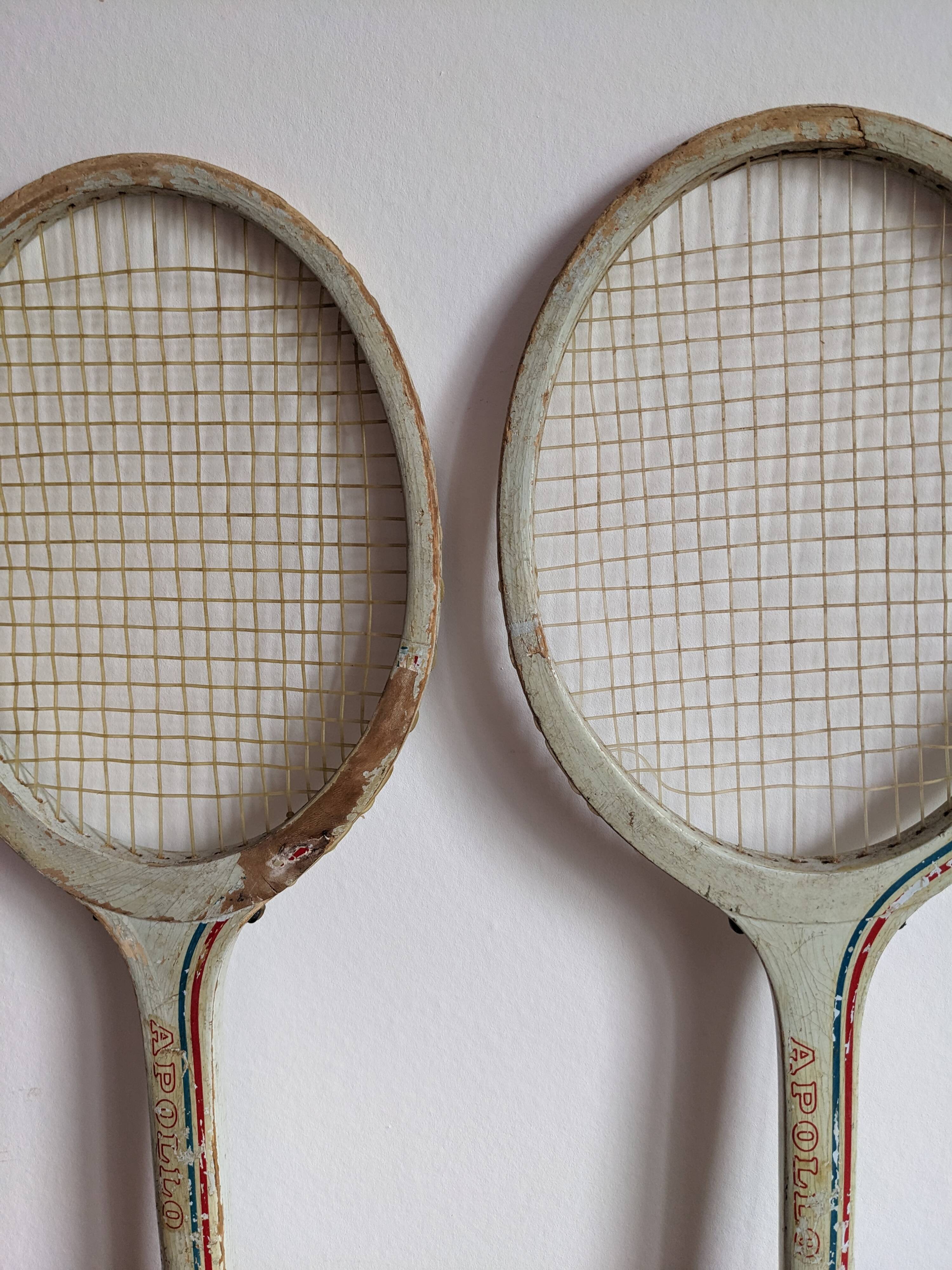 Pair of tennis rackets
