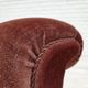 1970s, Danish armchair, salmon pink furniture velour, beech wood.