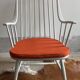 White and orange Nesto chair, model Grandessa by Lena Larson for Pastoe