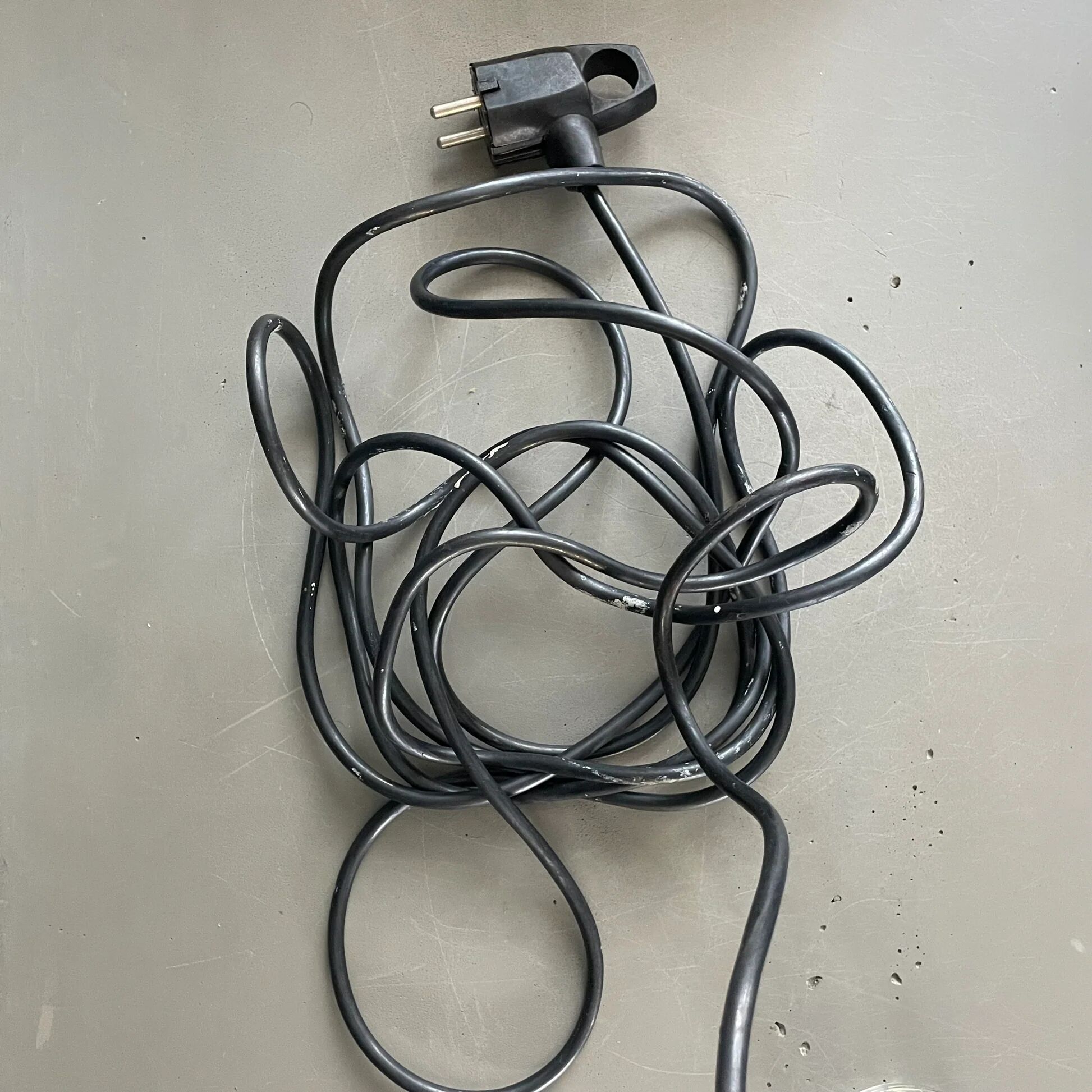 Old portable lamp