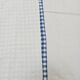 Baby adornment sheet + blue vichy pillowcase