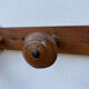 Portemanteau de ferme en bois ancien