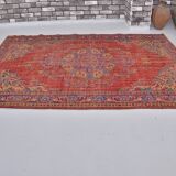 Vintage Turkish Antique Red Rug sku 2328