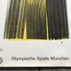 Affiche originale hartung hans (1904-1989) olympische spiele münchen, 1972.