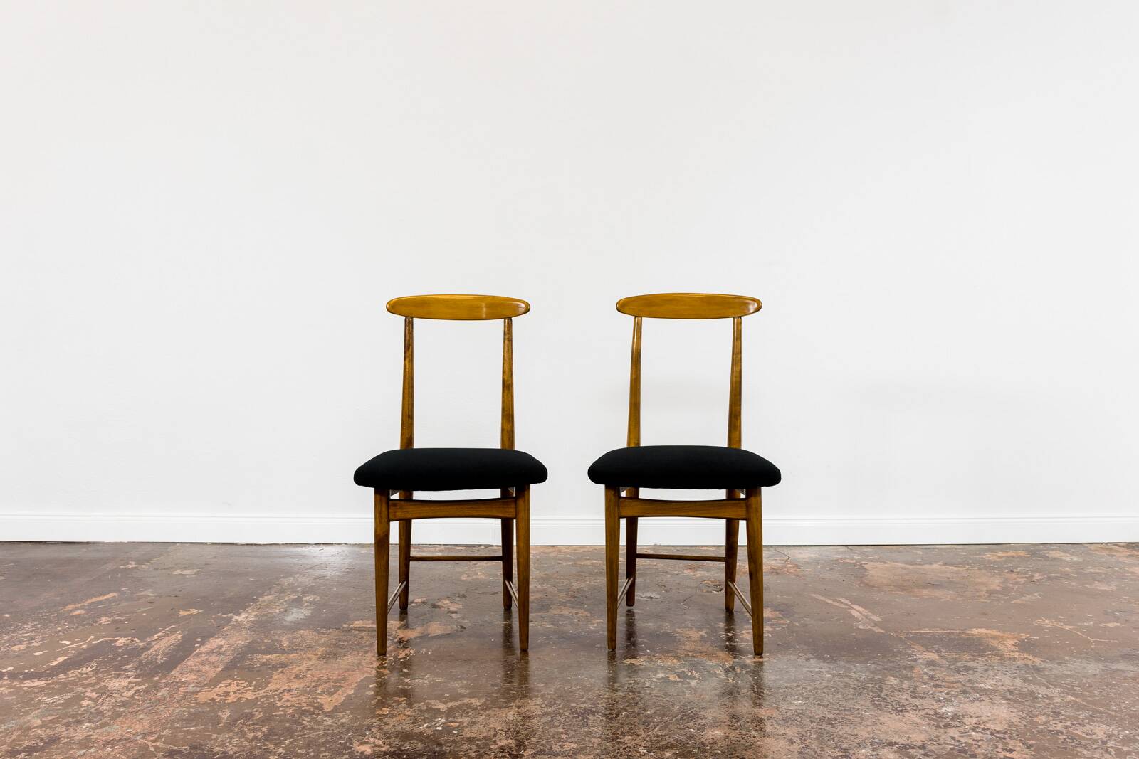 Mid Century Dining Chairs By Bernard Malendowicz, Poland, 1960s, Set Of 6