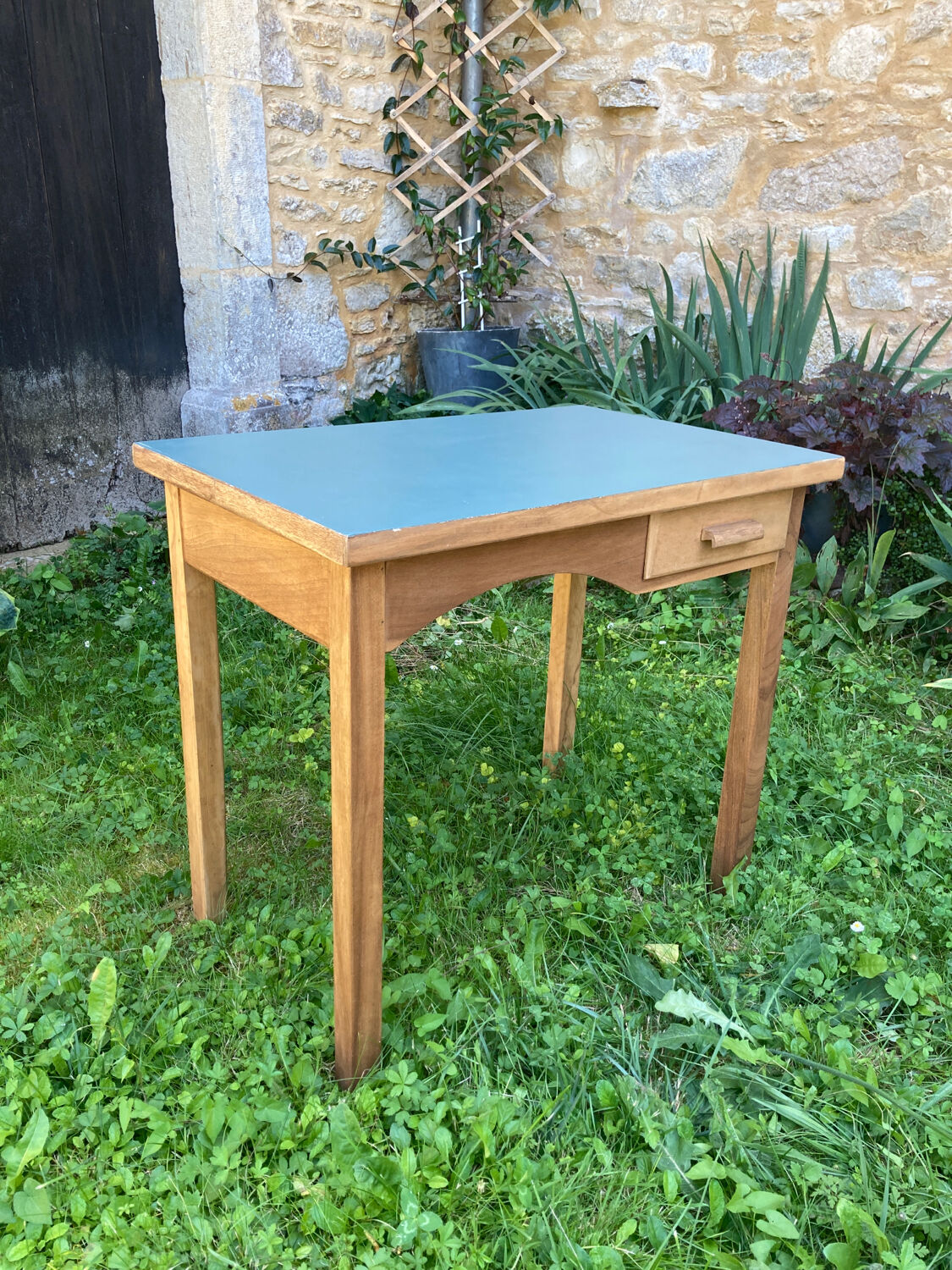 Wooden desk