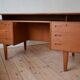 Mid century teak executive desk from H.P. Hansen, 1960s