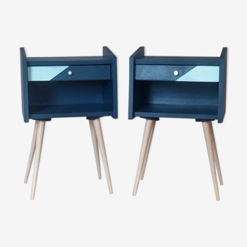 Pair of nightstands "accomplices"