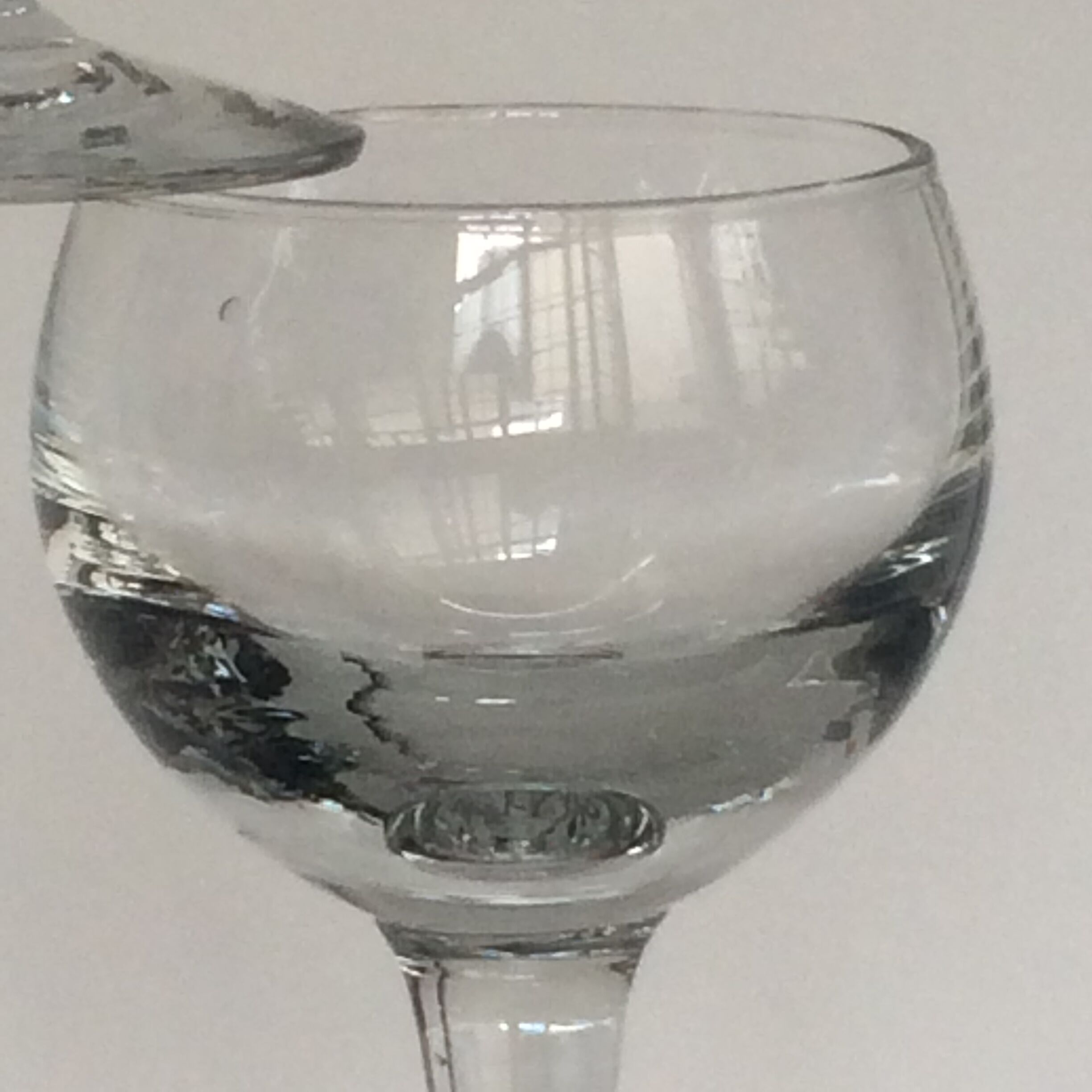 Verres ballon épais bistrot