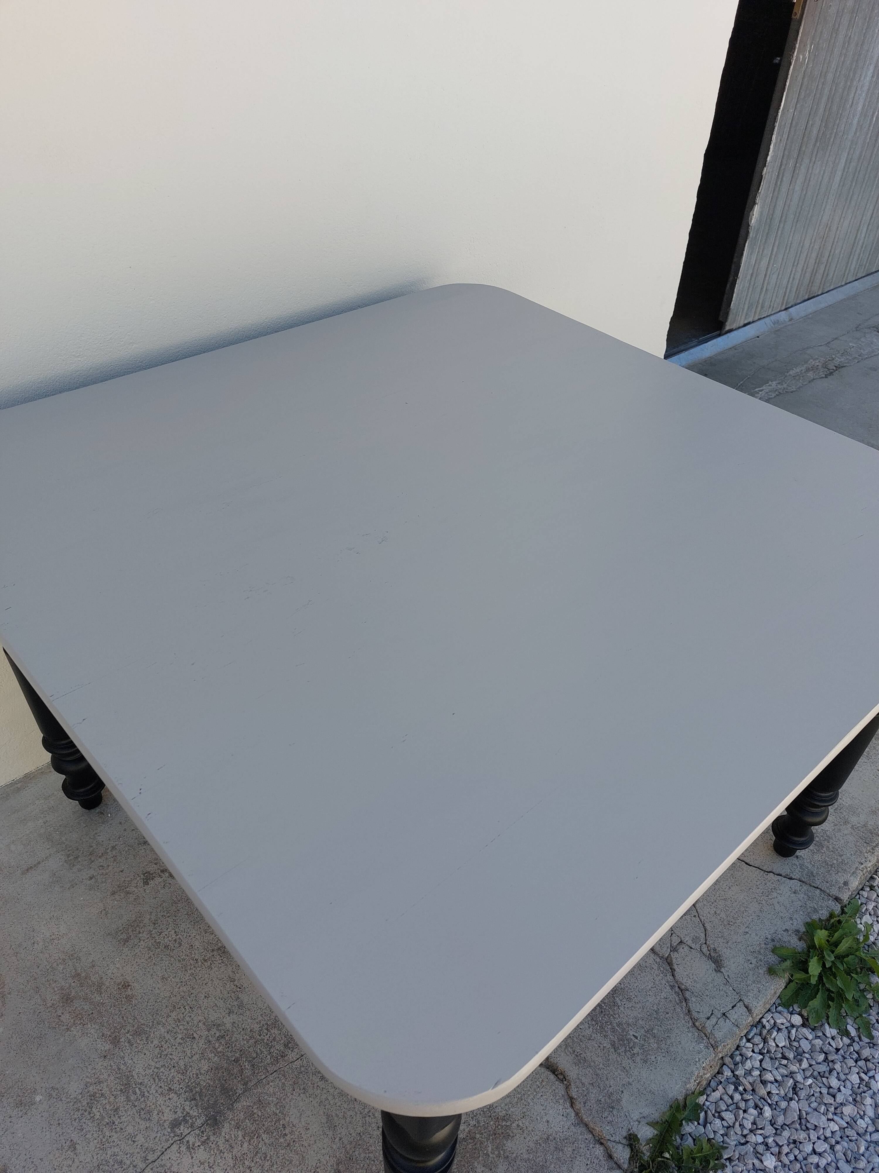 Old farmhouse table 1900 patinated