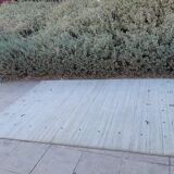 Tapis vintage marocain berbère artisanal beni ouarain