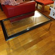 élégante table basse Hollywood Regency 1970