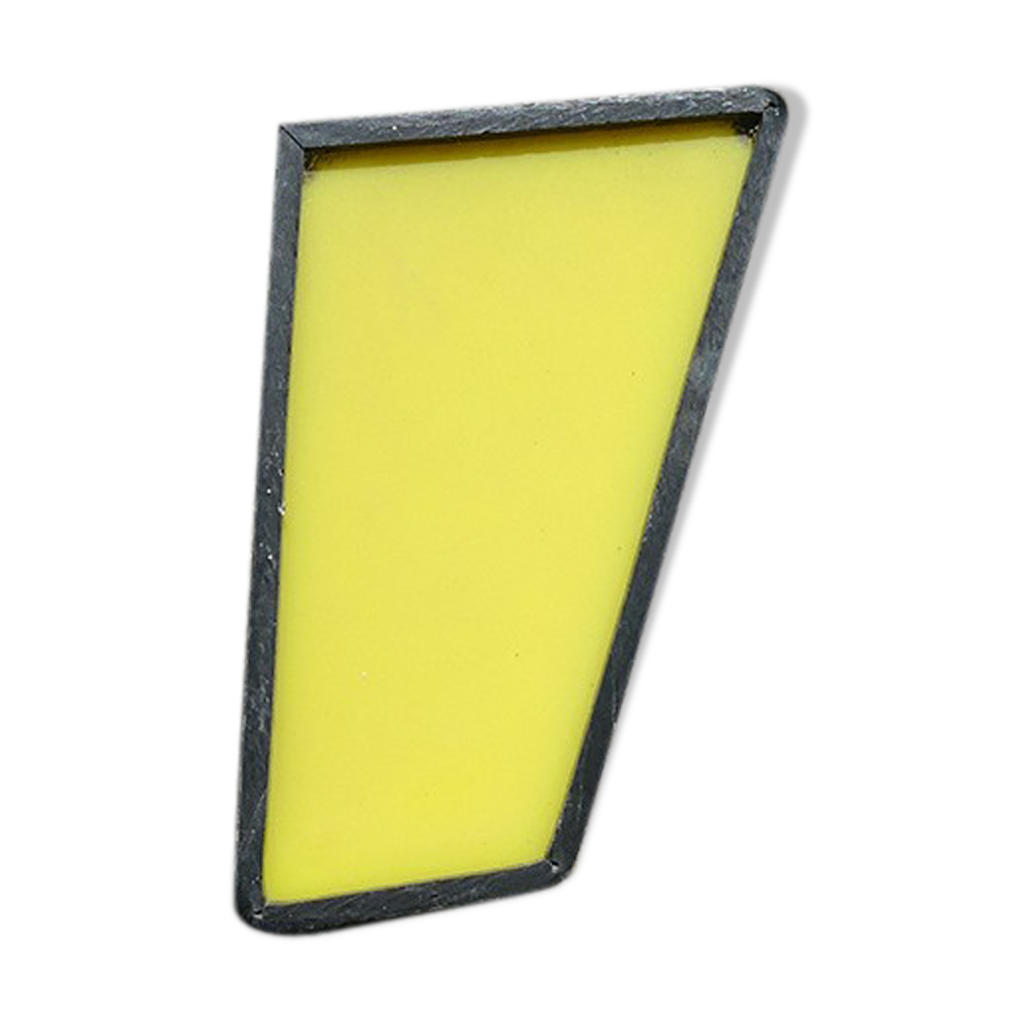 Yellow and black industrial sign apostrophe