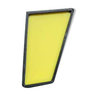 Yellow and black industrial sign apostrophe