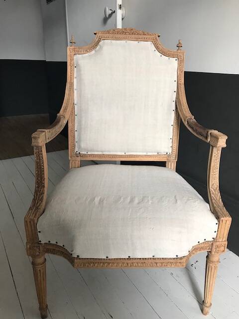 Fauteuil d'époque Louis XVI XVIIIe