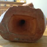 Bust woman of the 50s in terracotta