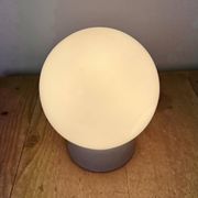 Vintage White Porcelain Ceiling Light, 1970s