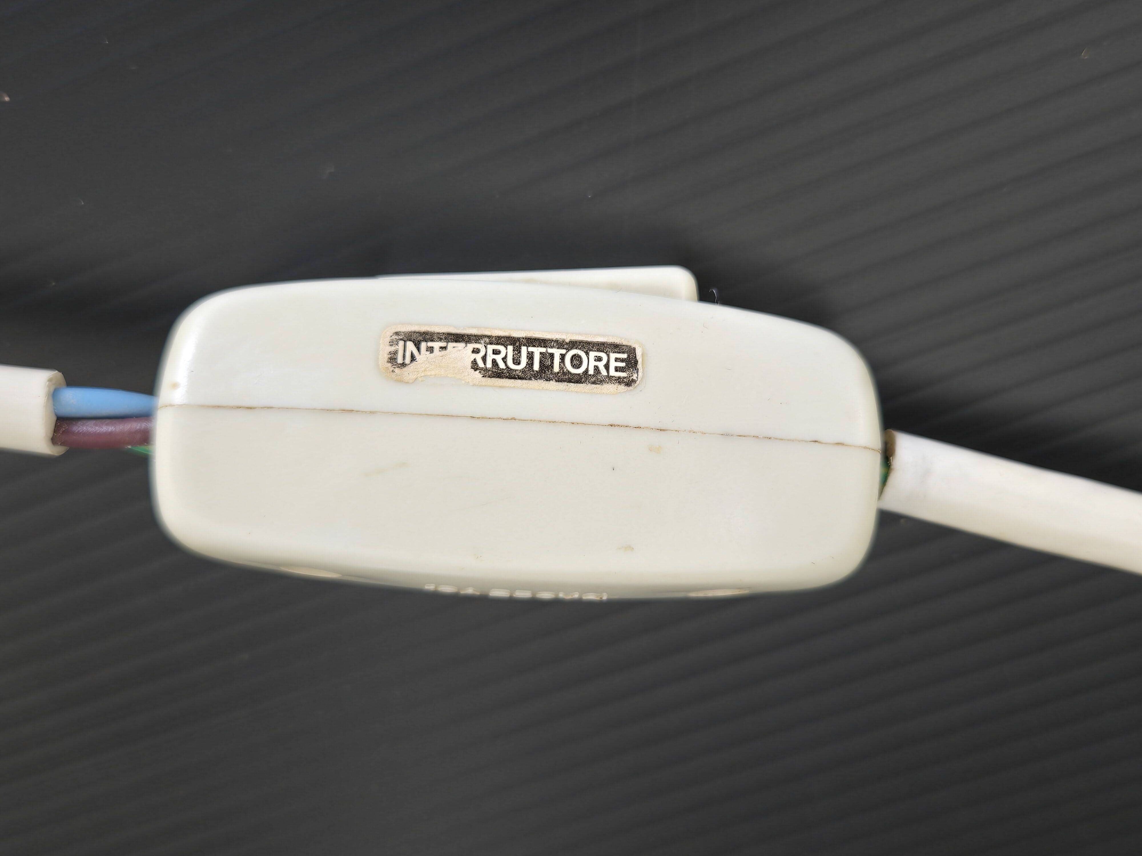 Foglia lamp by Elio Martinelli 1960 vintage