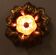 Applique florale Masca, 70’s, Italie