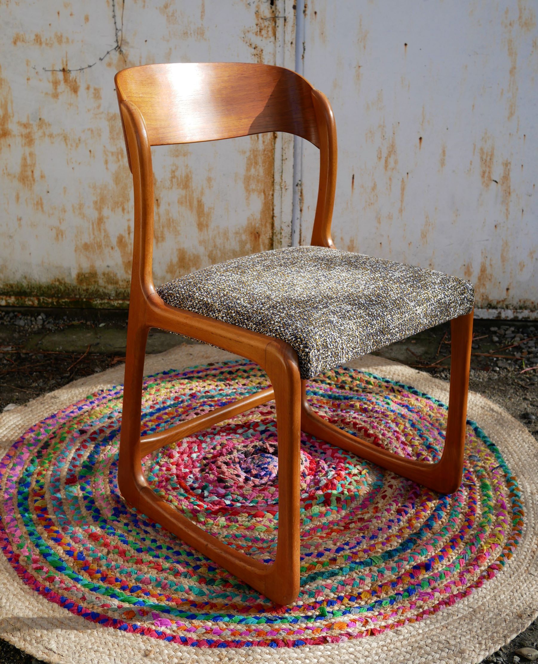 Set of 4 chairs 'sled' edited by Baumann