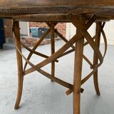 Cane dining table