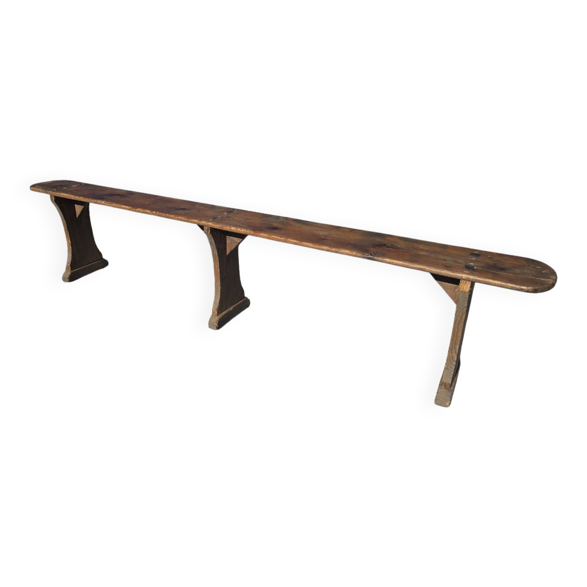 Fir farm bench
