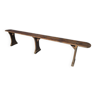 Banc de ferme en sapin