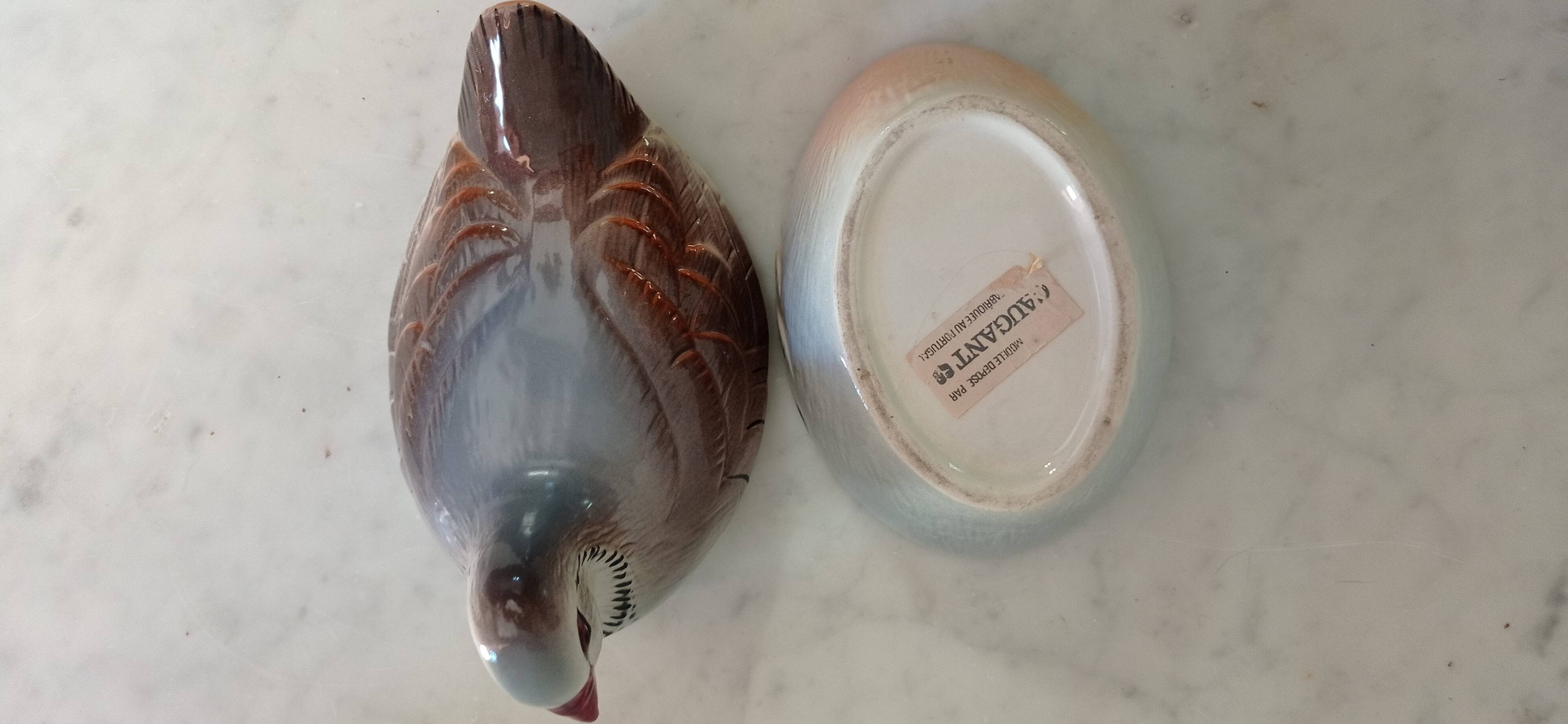 Zoomorphic earthenware terrine