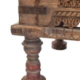 Solid oak coffee table