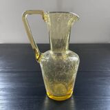 Biot style amber carafe