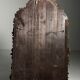 English folk art mirror leather