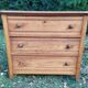 Vintage pine chest of drawers