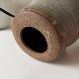 Lamp base in stoneware