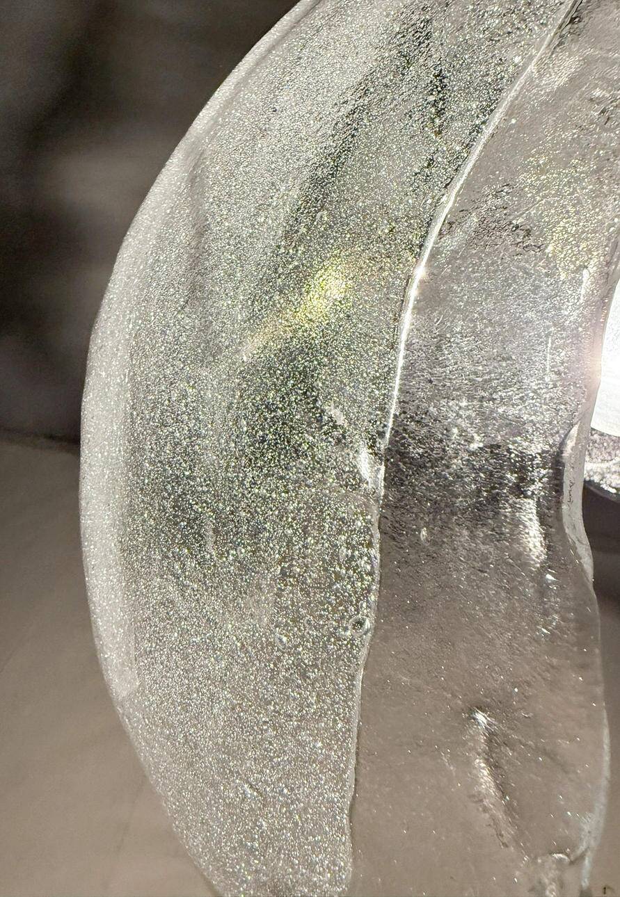 Kaiser Leuchten. Ceiling lamp/pendant lamp, Murano glass, Germany, 1960s.